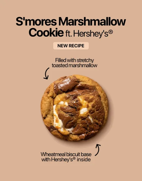S'mores Marshmallow Cookie ft. Hershey's®