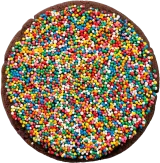 Chocolate Dot Cake Cookie ft. Hundreds & Thousands®