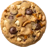 Double Peanut Butter Pretzel Cookie