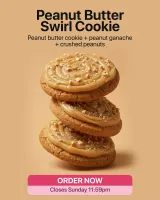 Peanut Butter Swirl Cookie