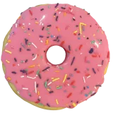 Pink Sugar Donut Cookie