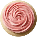 Pink Vanilla Swirl Cookie