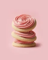 Pink Vanilla Swirl Cookie