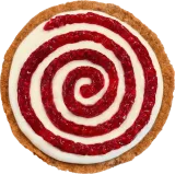 Raspberry Cheesecake Swirl Cookie ft. Biscoff®