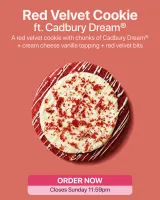 Red Velvet Cookie ft. Cadbury Dream®