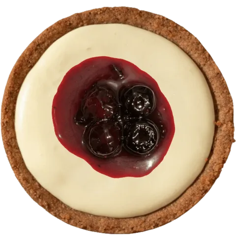 Blueberry Cheesecake Cookie ft. Biscoff®