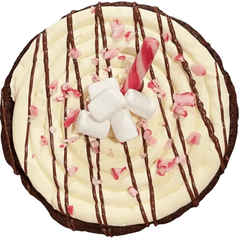 Candy Cane Hot Cocoa Cookie