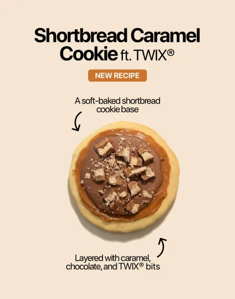 Shortbread Caramel Cookie ft. TWIX®