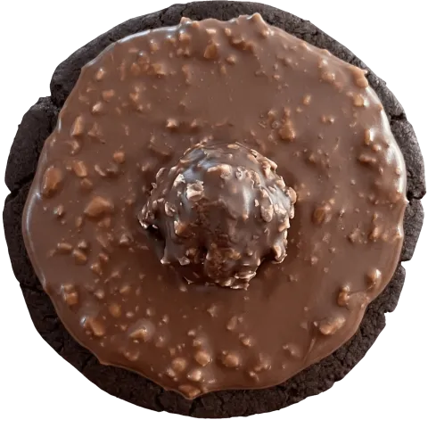 Chocolate Hazelnut Cookie ft. Ferrero Rocher®