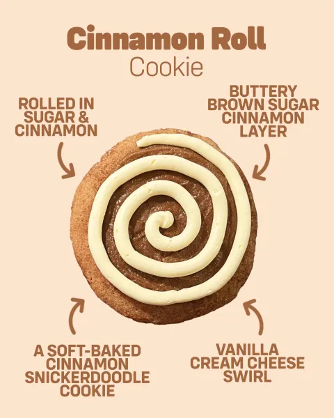 Cinnamon Roll Cookie