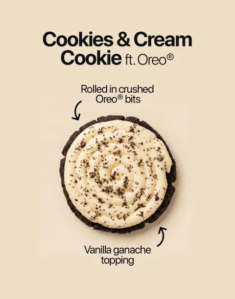 Cookies & Cream Cookie ft. Oreo®