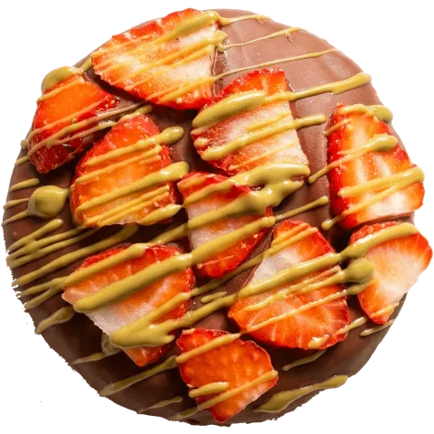 Dubai Chocolate Strawberry Cookie