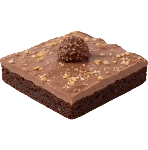 Hazelnut Brownie ft. Ferrero Rocher®