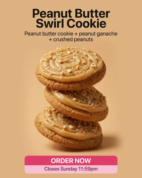 Peanut Butter Swirl Cookie