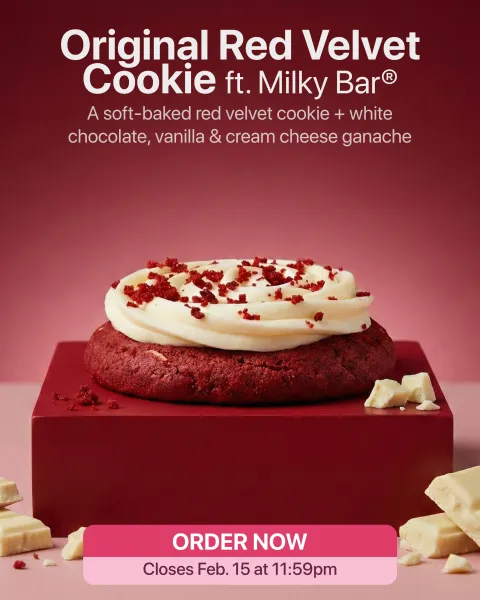 Original Red Velvet Cookie ft. Milky Bar®