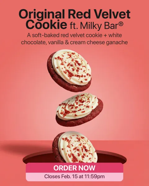 Original Red Velvet Cookie ft. Milky Bar®