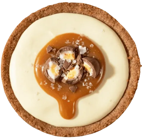 Salted Caramel Cheesecake Cookie ft. Cadbury Creme Egg®