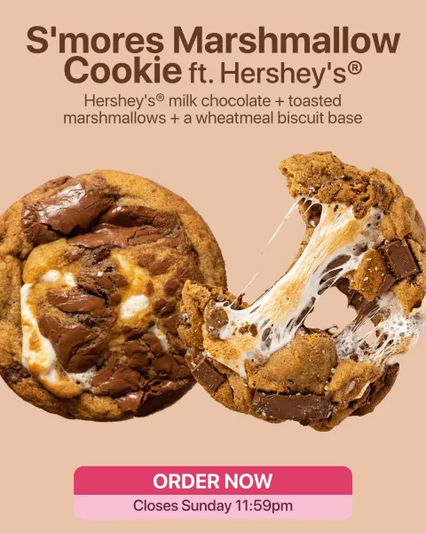 S'mores Marshmallow Cookie ft. Hershey's®