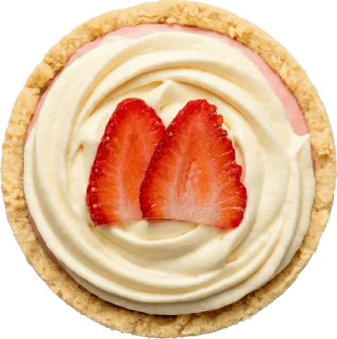 Strawberries & Cream Pie Cookie