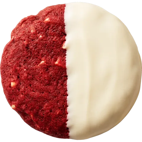 Dipped Red Velvet Cookie ft. Milky Bar®