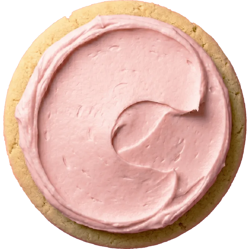 Classic Pink Sugar Cookie