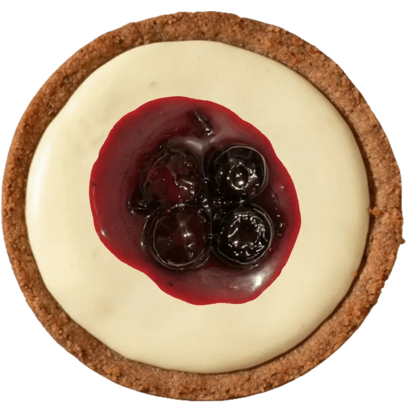 Blueberry Cheesecake Cookie ft. Biscoff®