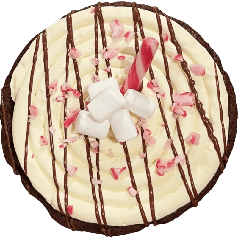 Candy Cane Hot Cocoa Cookie