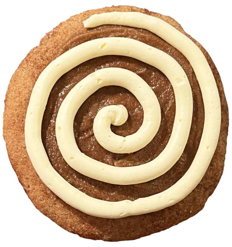 Cinnamon Roll Cookie