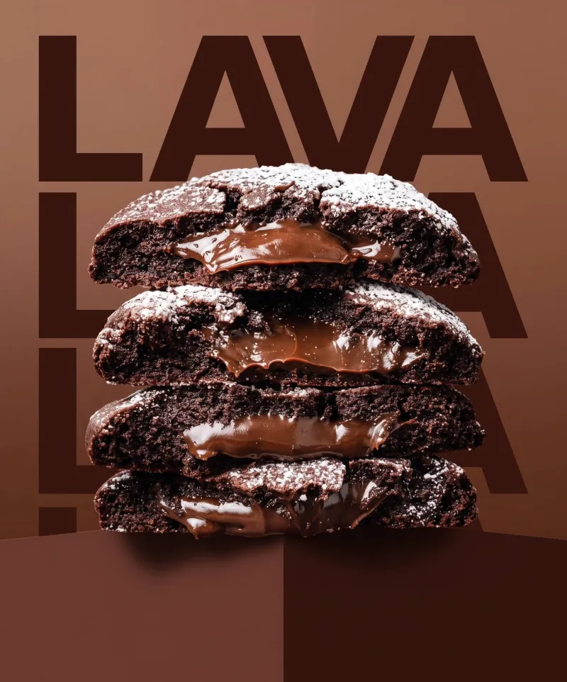 Chocolate Lava Cake Cookie