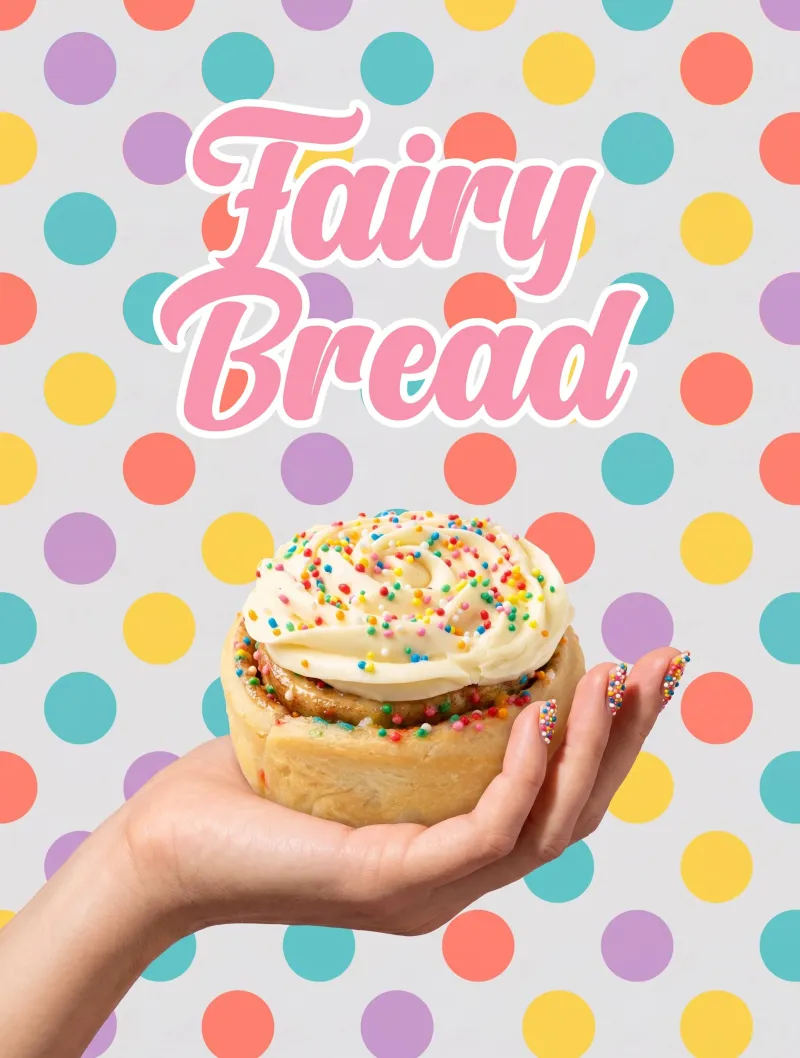 Fairy Bread Sweet Roll