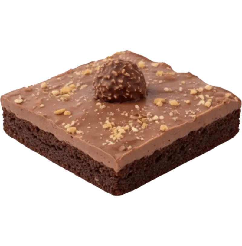 Hazelnut Brownie ft. Ferrero Rocher®