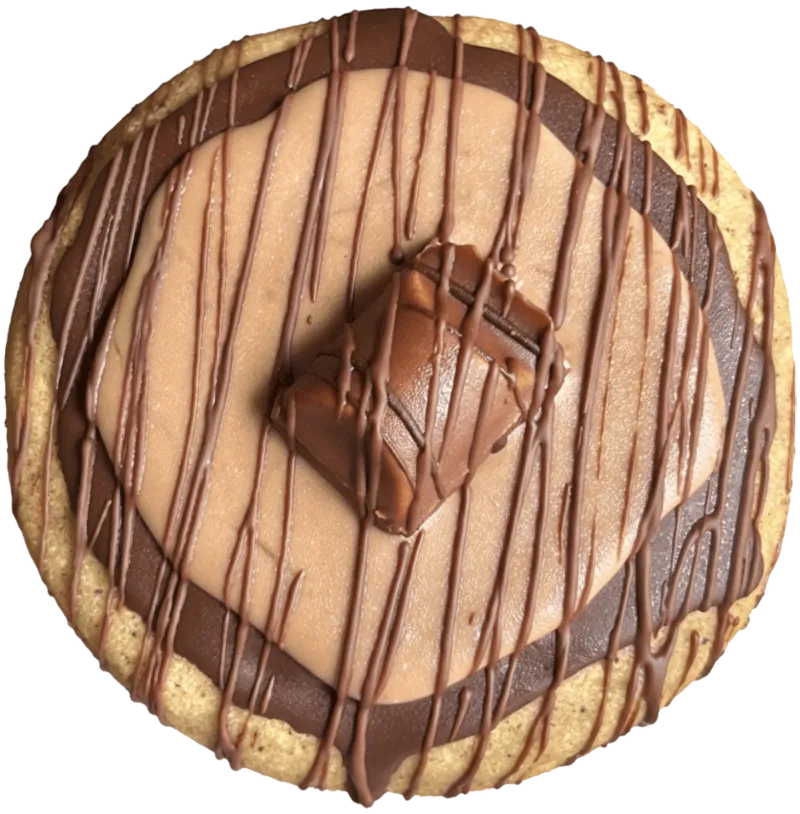 Hazelnut Crème Stuffed Cookie ft. Kinder Bueno®