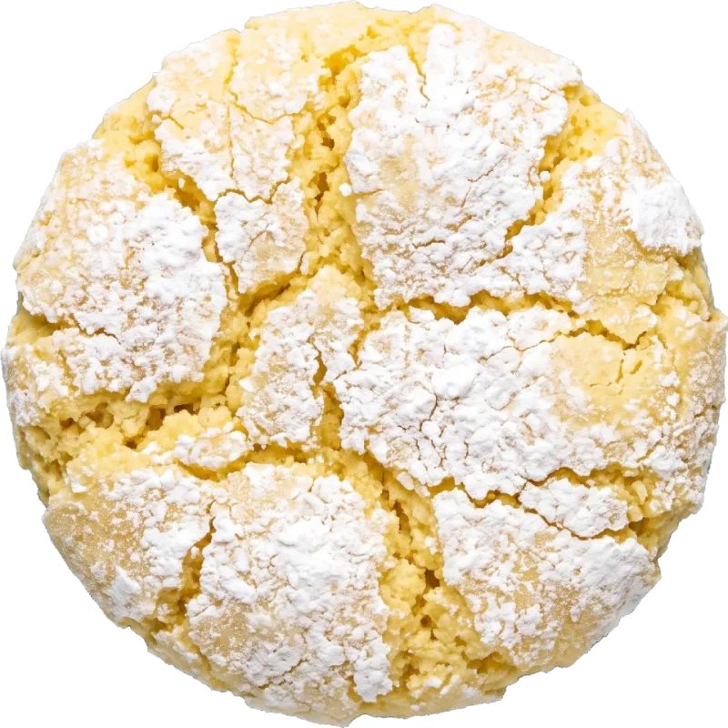 Lemon Crinkle Cookie