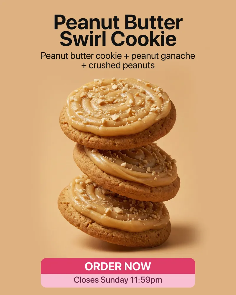Peanut Butter Swirl Cookie