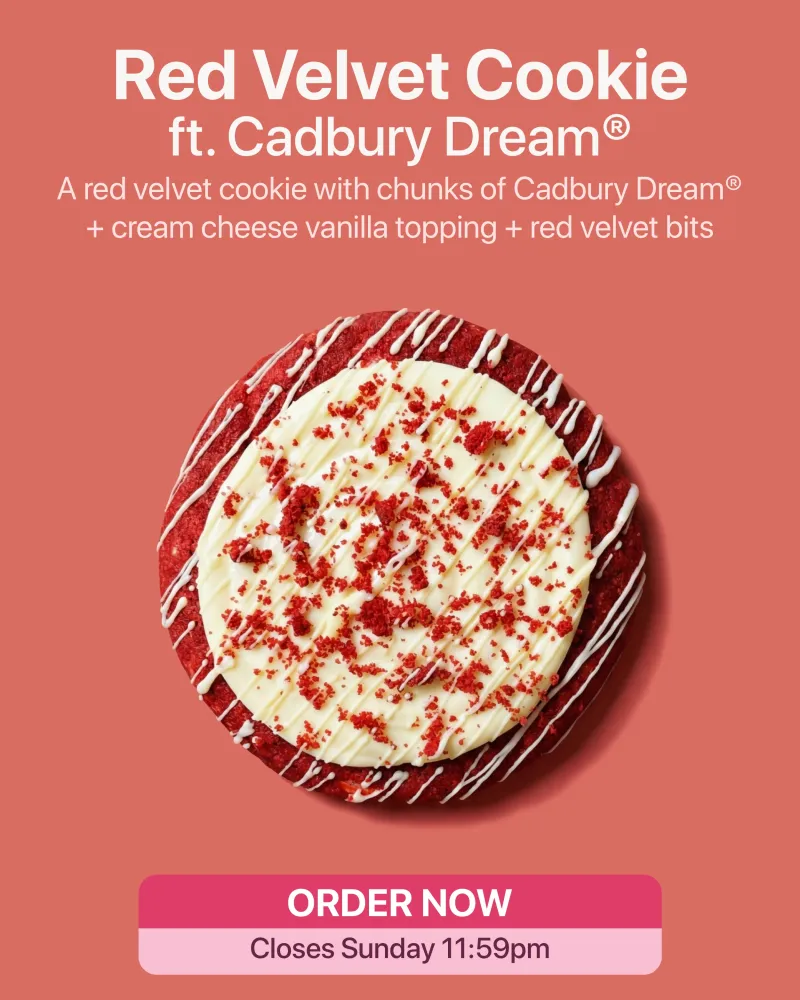 Red Velvet Cookie ft. Cadbury Dream®