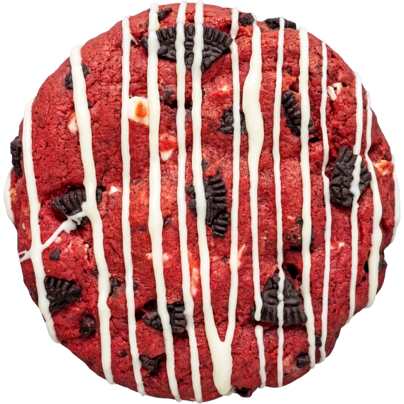 Red Velvet Cookies & Cream Cookie ft. Oreo®