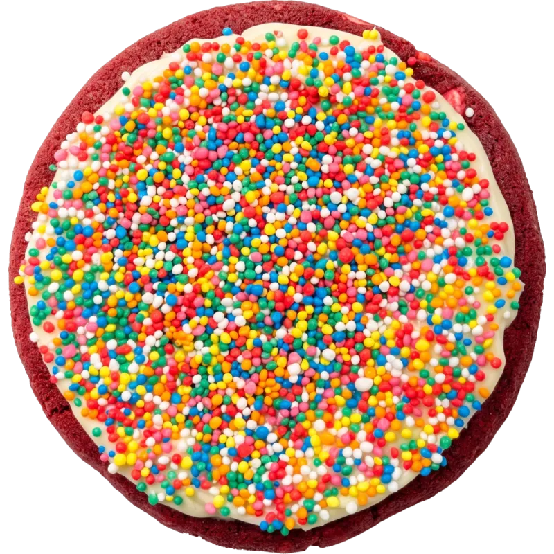 Red Velvet Dot Cake ft. Hundreds & Thousands®