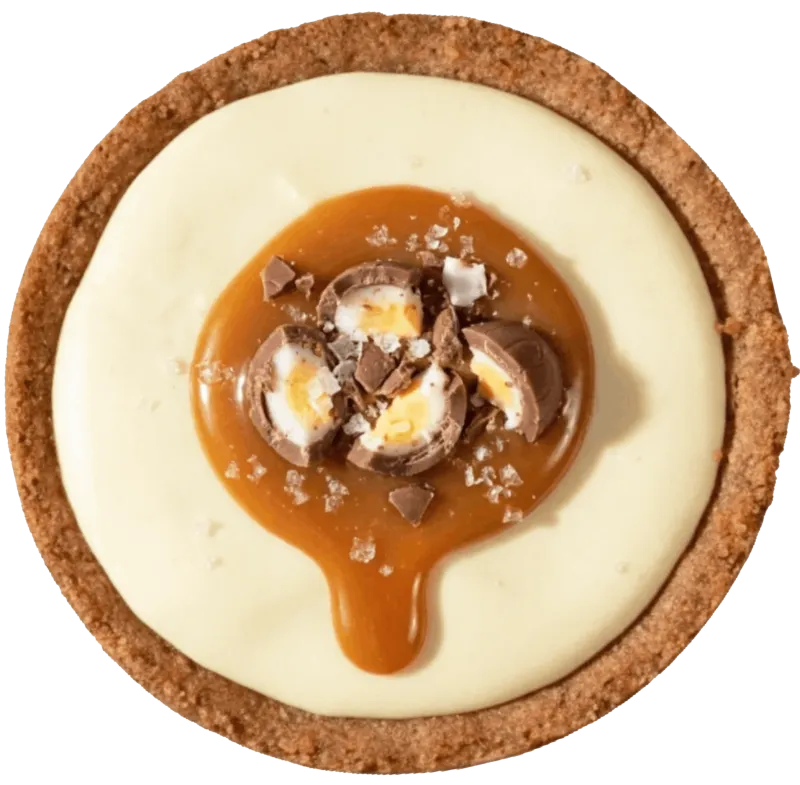 Salted Caramel Cheesecake Cookie ft. Cadbury Creme Egg®