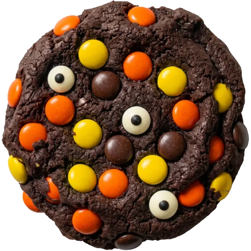 Halloween Cookies & Cream Cookie ft. Reece's®