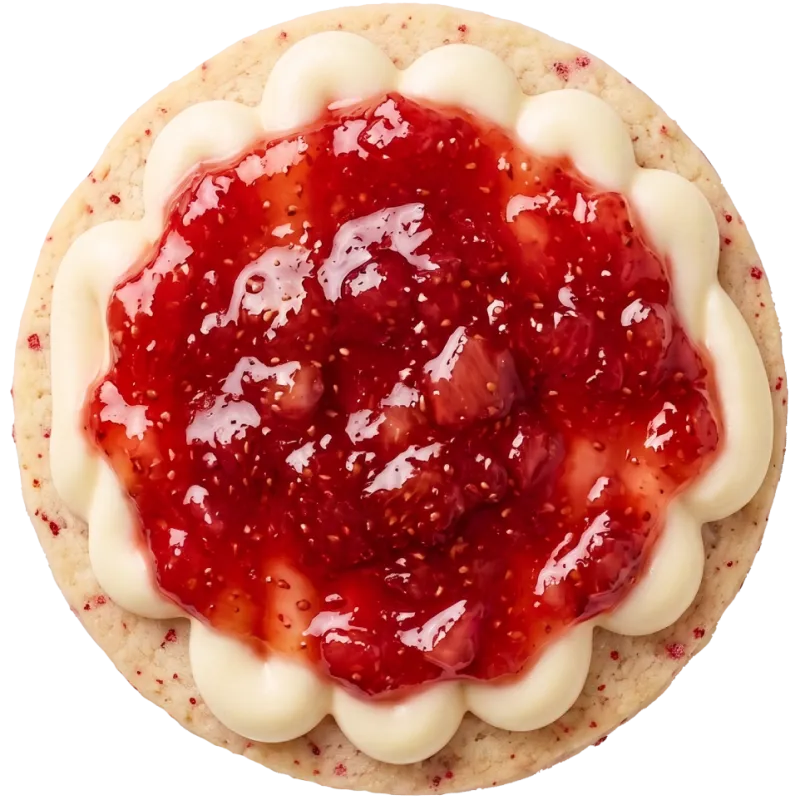 Strawberry Shortcake Cookie