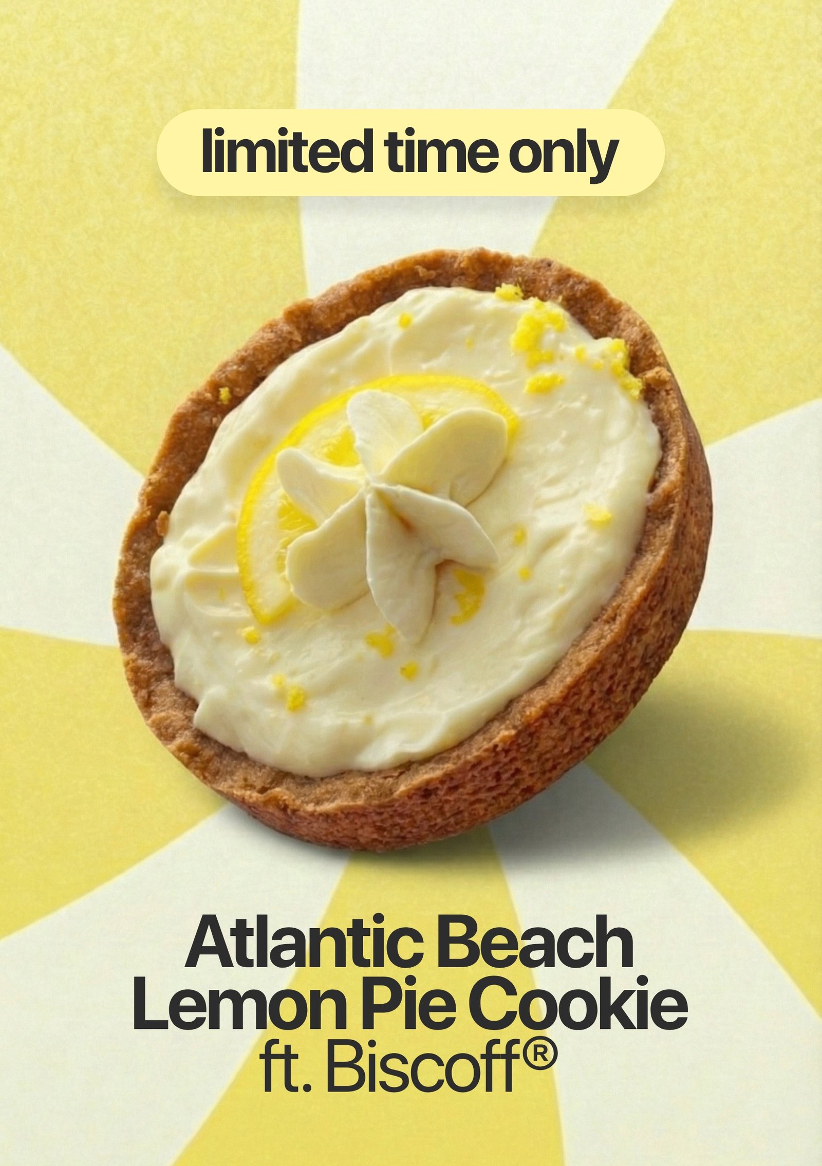 Atlantic Beach Lemon Pie Cookie ft. Biscoff® - Image 2
