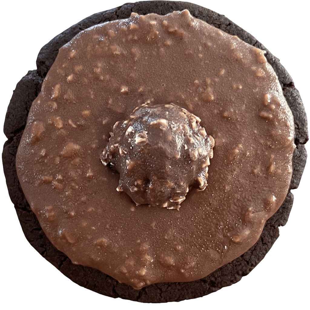 Chocolate Hazelnut Cookie ft. Ferrero Rocher®