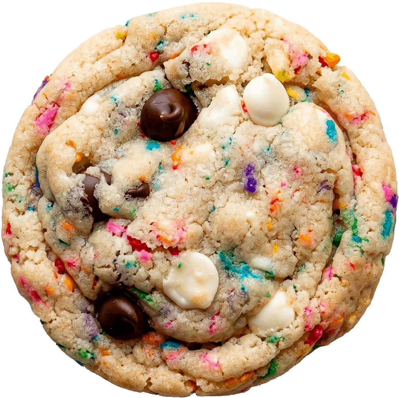 Confetti Cake Chocolate Chip Cookie