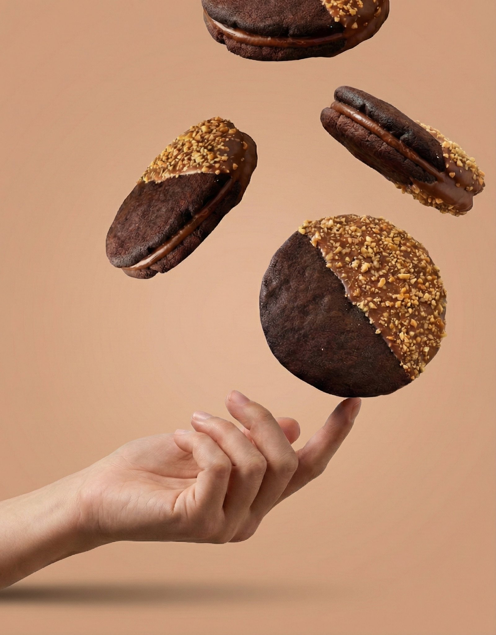 Dipped Sandwich Cookie ft. Nutella® - Image 2