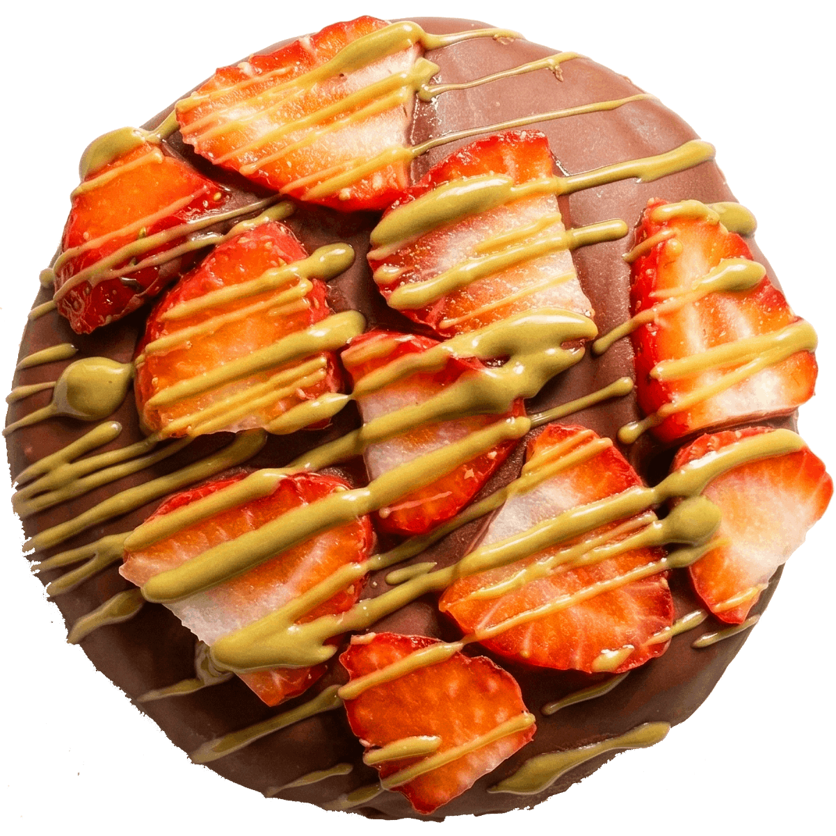 Dubai Chocolate Strawberry Cookie