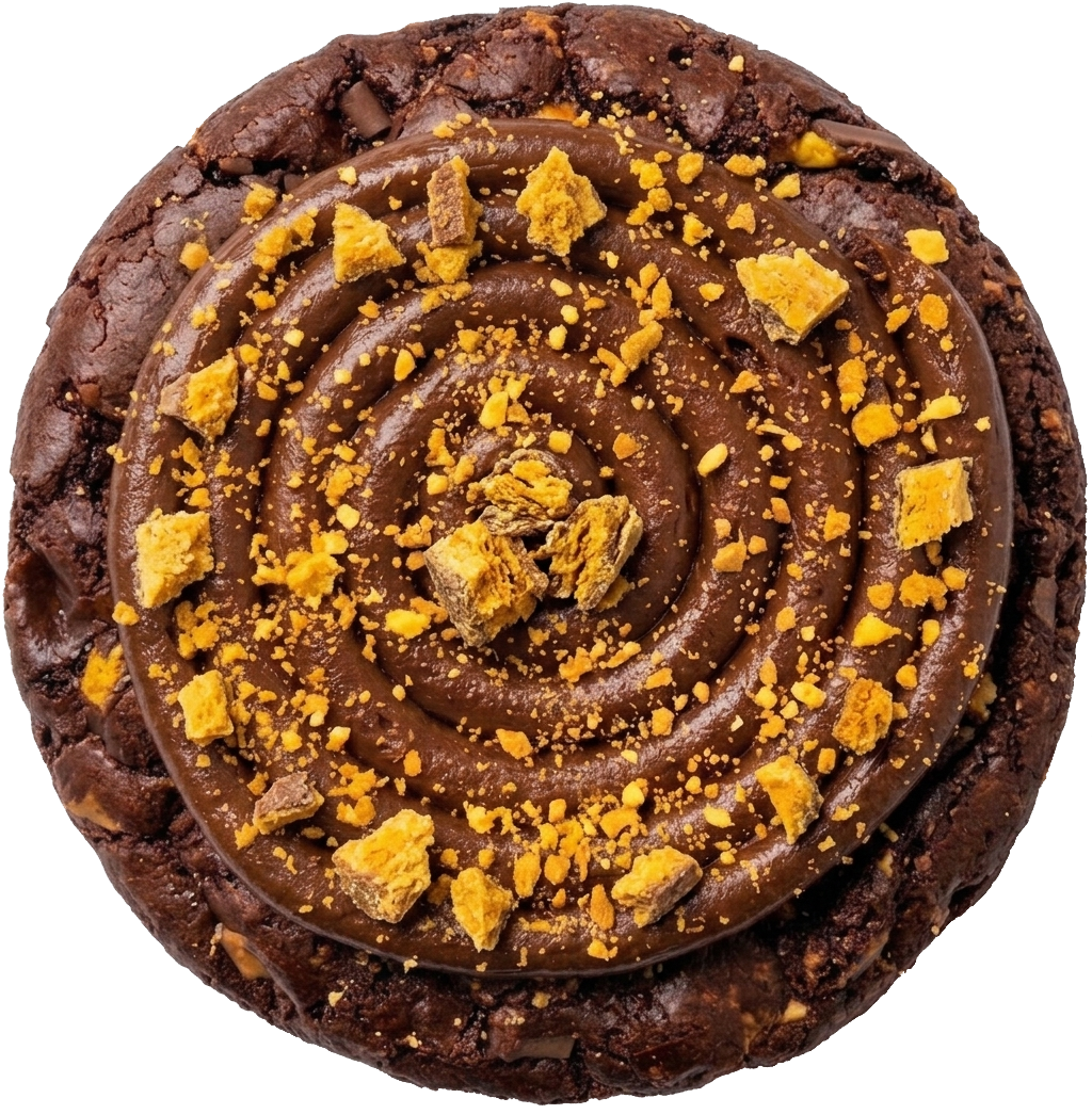 Chocolate Hokey Pokey Cookie ft. CRUNCHIE®