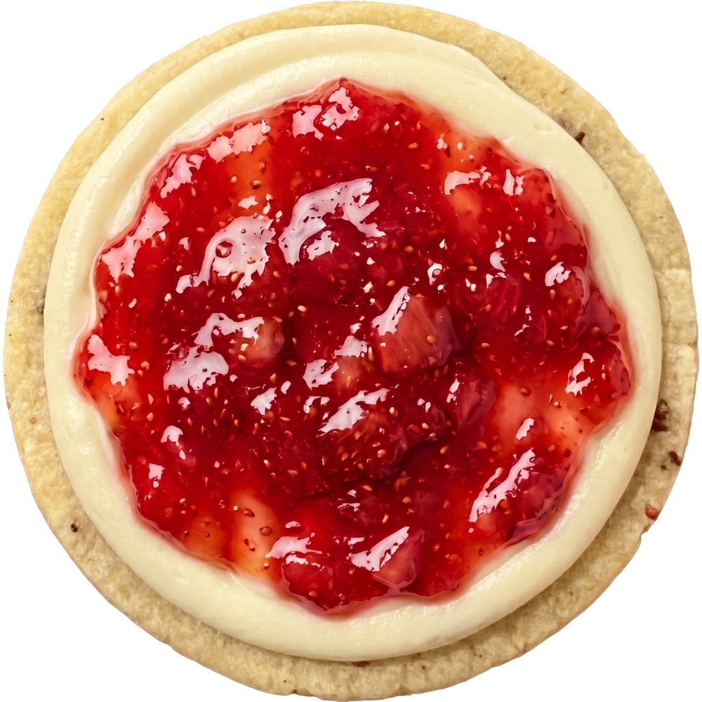 New Strawberries & Cream Cookie