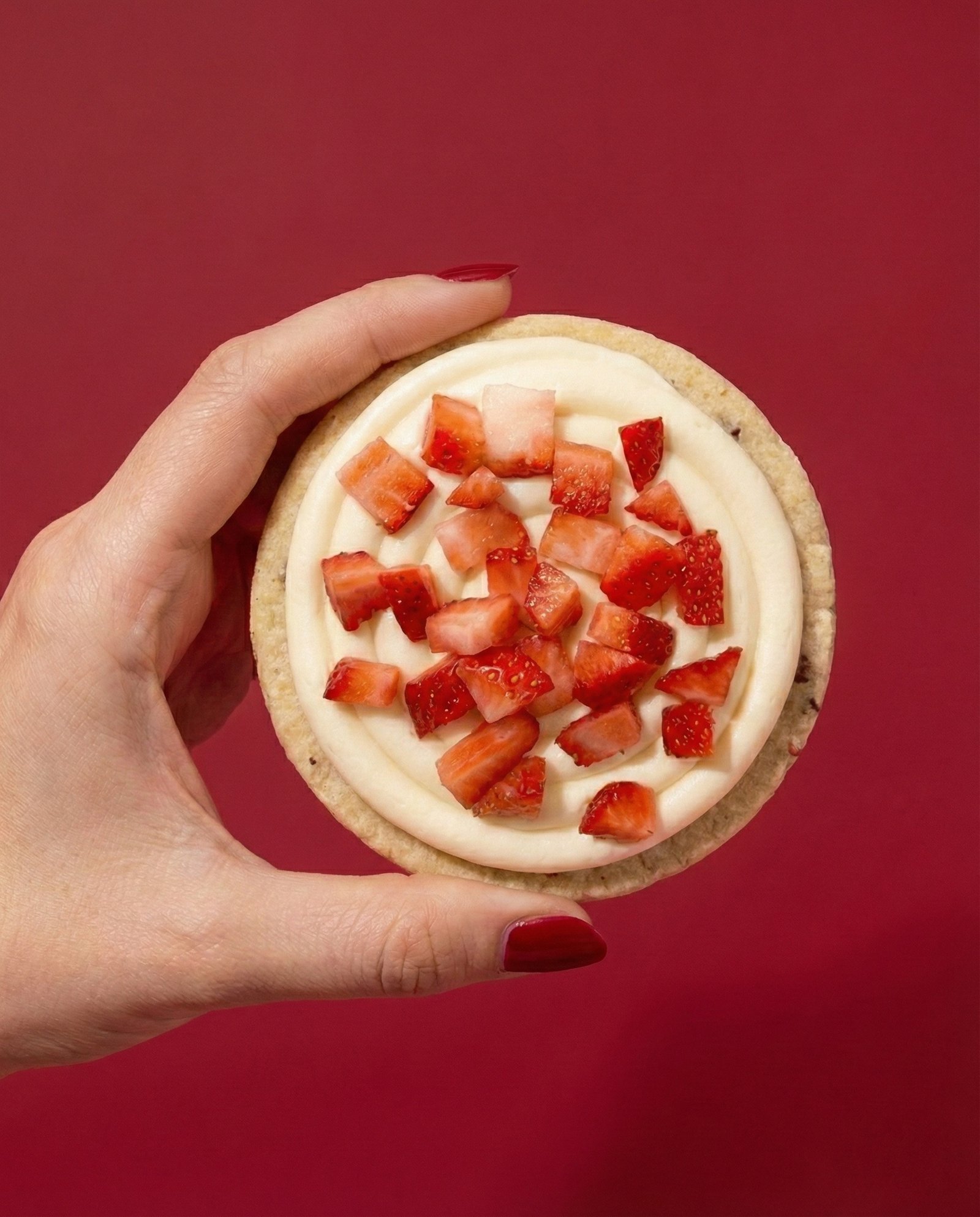 Strawberries & Cream Cookie - Image 3