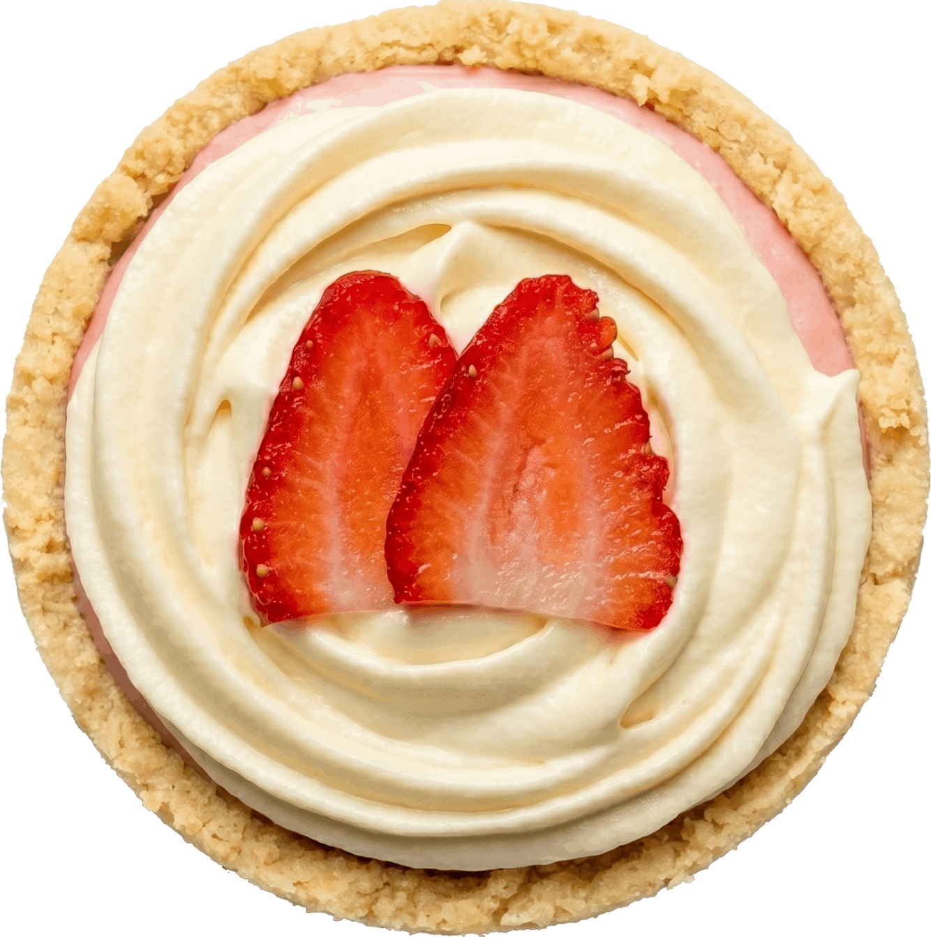 Strawberries & Cream Pie Cookie