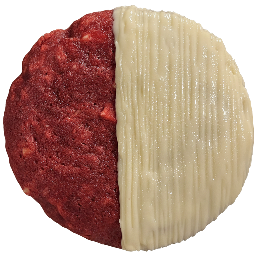 Dipped Red Velvet Cookie ft. Milkybar®